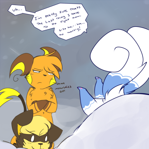 ask-no678:“I’m just having major difficulties over here like usual, nothing too extreme.”(~ask-firefly-the-Raichu)xD!
