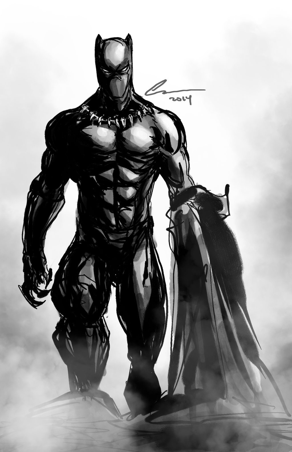 superheroes-or-whatever:  Black Panther by randomality85 
