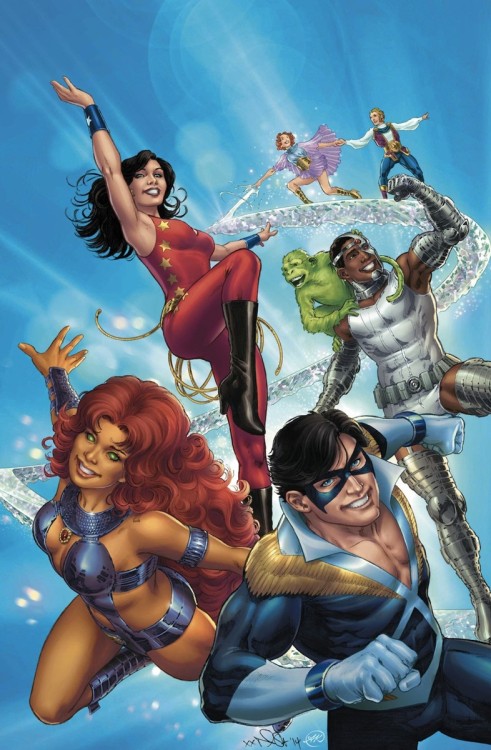 Super-excited about DC’s Convergence titles coming up soon! Here’s Nicola Scott’s 