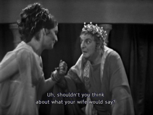 unwillingadventurer: Love this sitcom style scene with Nero chasing Barbara in this farcical style. 