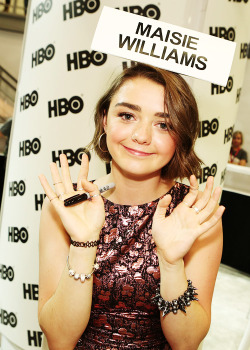 gameofthronesdaily:  Maisie Williams attends