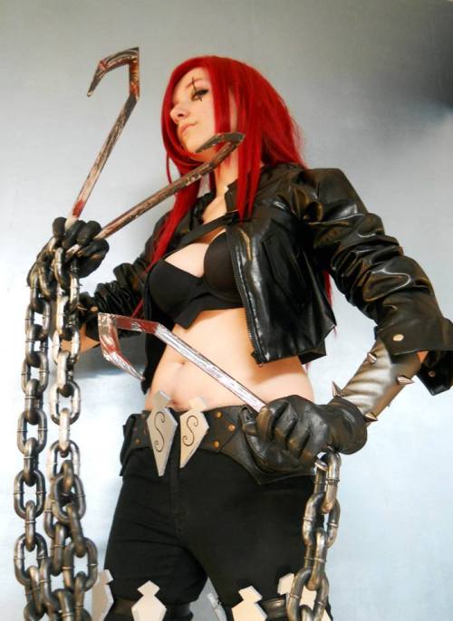 cosplayfanatics:  [Submitted] LoL Katarina Cosplay By HellNellielCosplay