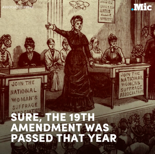 otahkoapisiakii: micdotcom: Not all women got the right to vote in 1920 (x) Native Americans couldn’t vote in 1924. We were given American citizenship in 1924 but we didn’t have full voting rights until the 1965 Voting Rights Act 