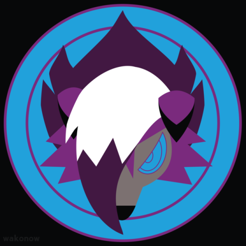 therealjoepedro: Here’s an old Lycanroc logo I made for a friends channel and TCG playmat! Loo