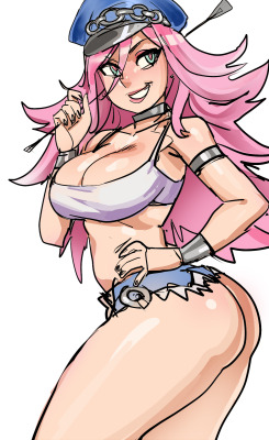 tisinrei: Poison (SimilarChars) by ManiacPaintSimple and great fanart of poison, the world need mre fanart of this amazing pink hair cutie.Also I will post a new color by myself today, I realize I has posting too much on january. x)Poison by ManiacPaint 