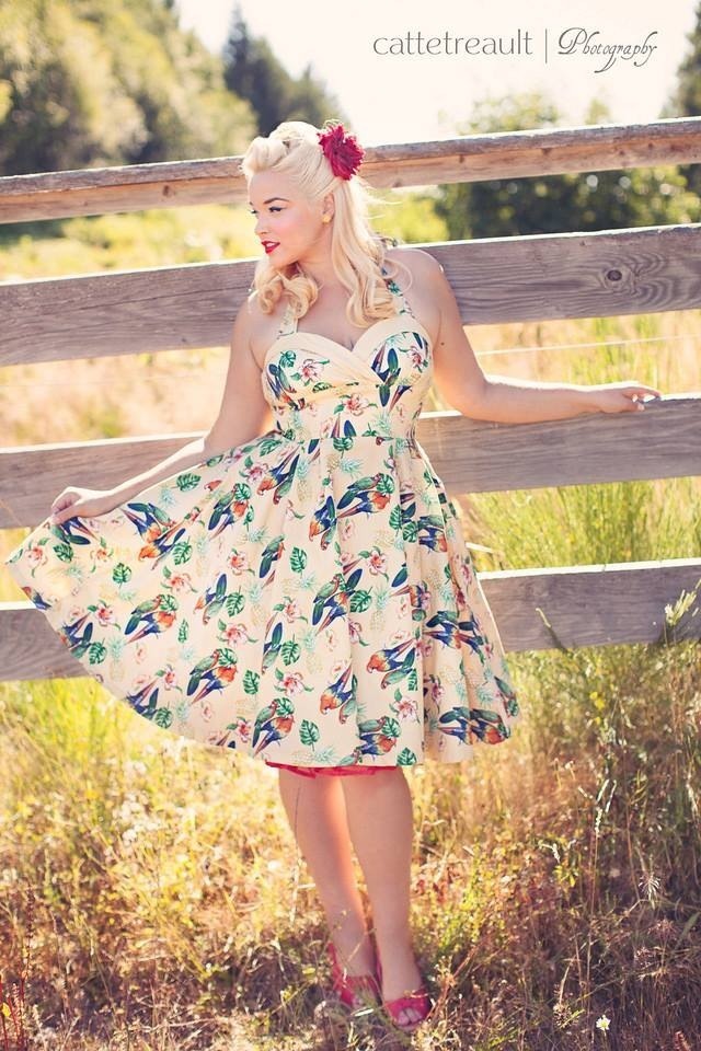 curvyisthenewblack:  Bianca Bombshell for Modcloth