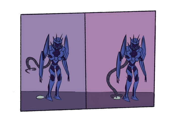 parallelpie:  In my defense robots don’t have butt muscles …. or do they???
