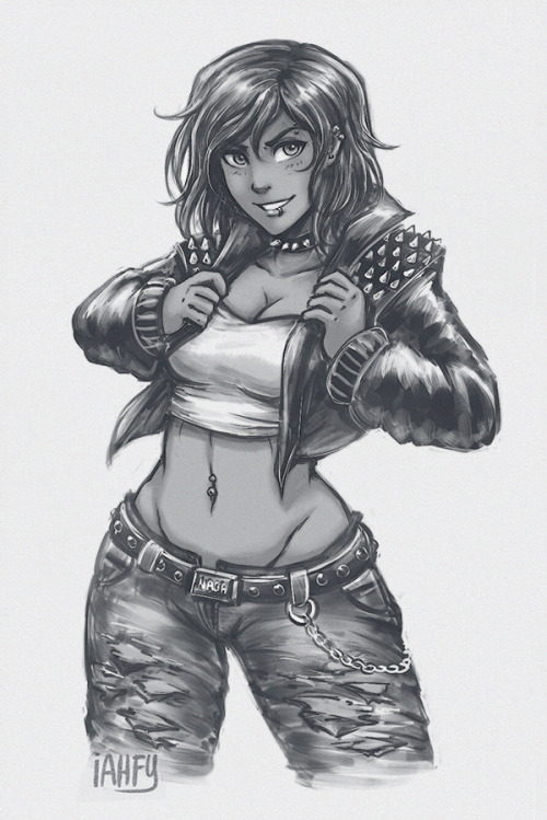 XXX revamp of biker korra bc I’m obsessed photo