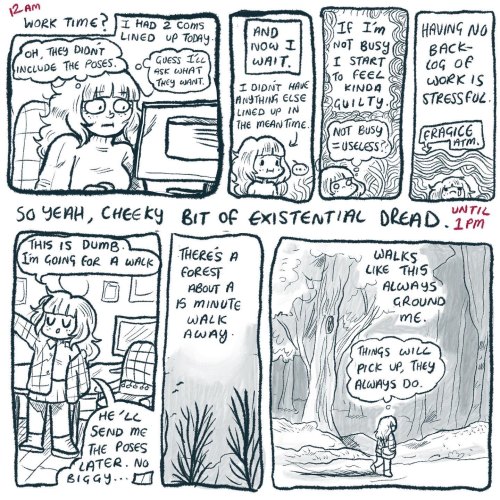 Its hourly comic day!Naturally as someone with a love for autobio content I had to join in! (The tag