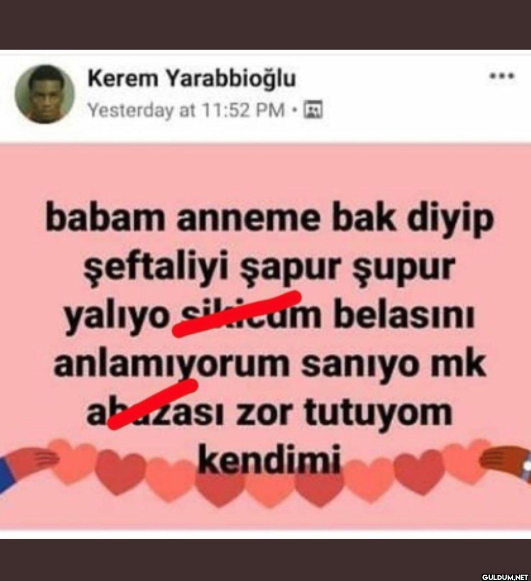 Kerem Yarabbioğlu...