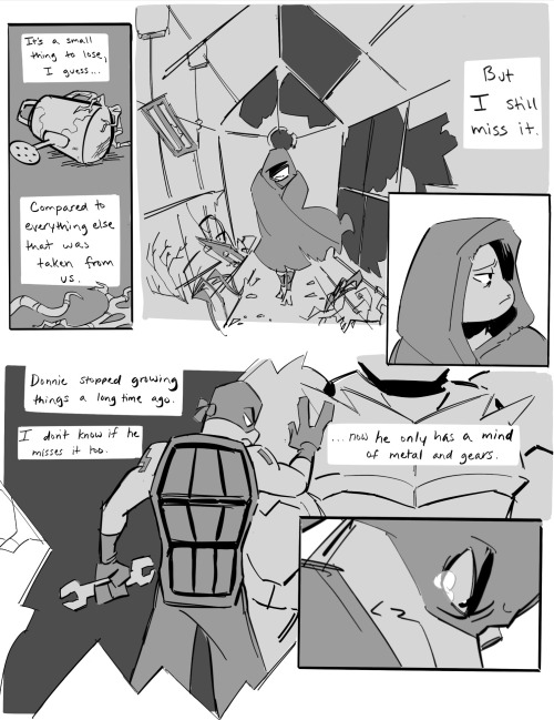 Donnies Gardening Hobby, A Story From Mikeys Pov.