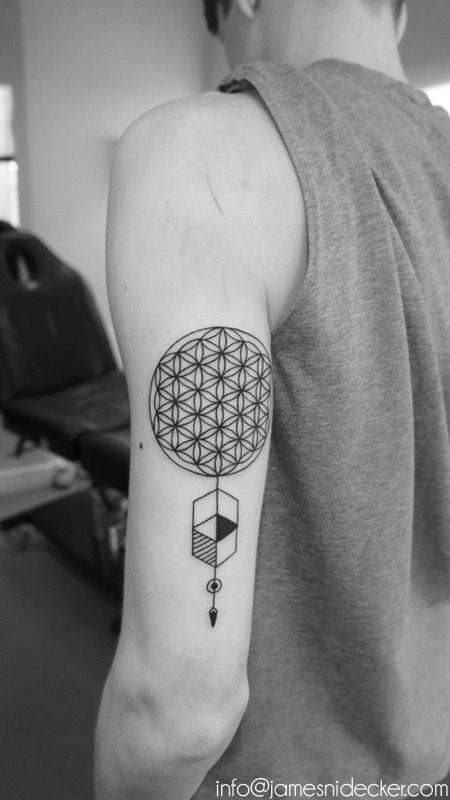 Flower of life is always so much fun  Bloody Blue Tattoo  Facebook