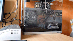 pastel-crow:  mintyfreshkid:  hardwareporn:  Mineral oil PC  Oh my fucking god  When you gotta keep your system cool enough to play miencraft   PUT FISH IN IT PUT FISH IN IT PUT FISH IN IT PUT
