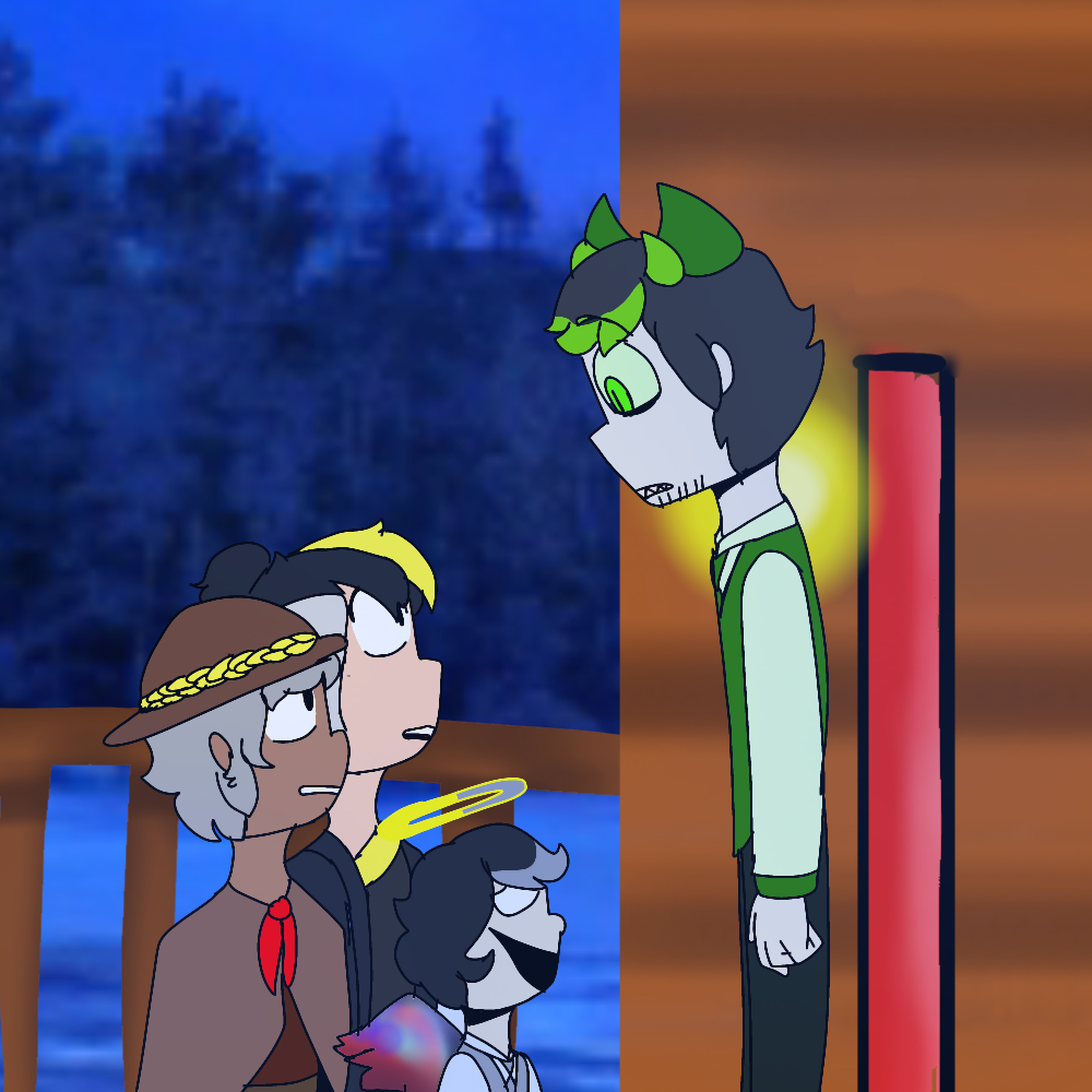 Eyyy what's up I post different fandom here — TTTE trio memes (Gacha club edition) James is the