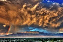 cybergata:  The Sandia Mountains near Albuquerque,