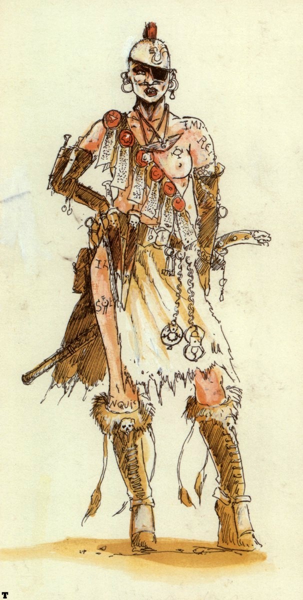motesofdust3487:  John Blanche. Genius art director. The Soul of the 41st Millennium.