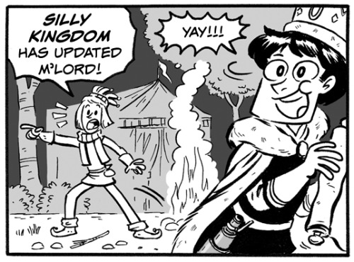 ktshy:  New page up at SillyKingdom.com ☆ Or start from the beginning: Issue 1 | Issue 2