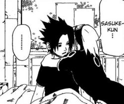 jgranato85:  This scene always makes me sad, because sasuke finally wakes up from an over month long coma. Since itachi and the uchiha massacre (which he saw over and over within the tsukuyomi) were the last things he saw before he went out, his dreams