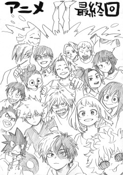 All of Horikoshi's twitter sketches on Tumblr