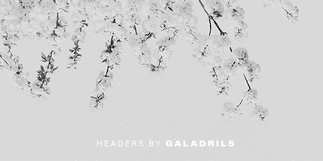 a place for photoshop & tumblr resources — galadrils: 20 flowers headers  made using my...