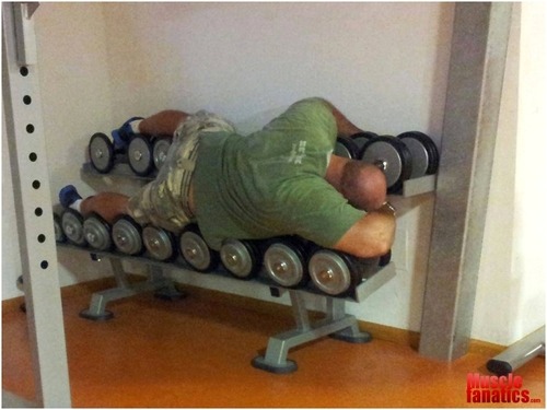 twoscoopsgethuge:  Acquiring gains through osmosis. 
