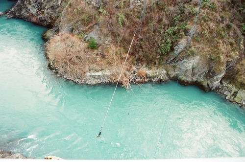 Rosh goes bungee jumping | Queenstown, New Zealand