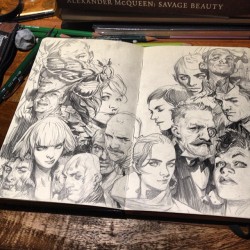 wesleyburt:  drawlin for the moleskine group