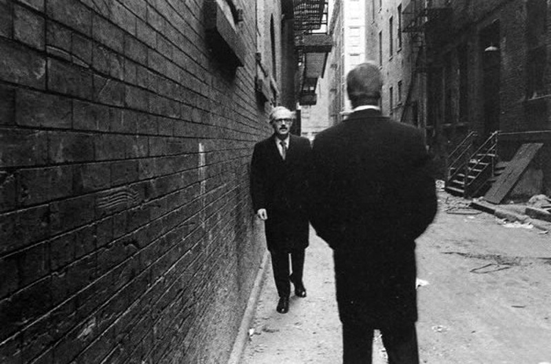 likeafieldmouse:  Duane Michals - Chance Meeting (1970) 