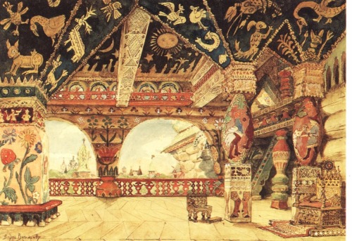 viktor-vasnetsov: Berendei Palace, Viktor Vasnetsov