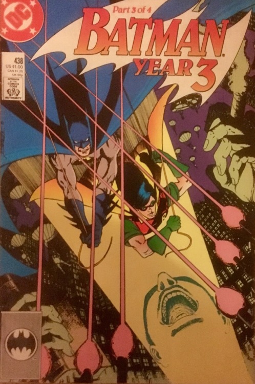 pat1dee: Batman Year 3 pt 3 Batman #438 1989 Cover by George Perez