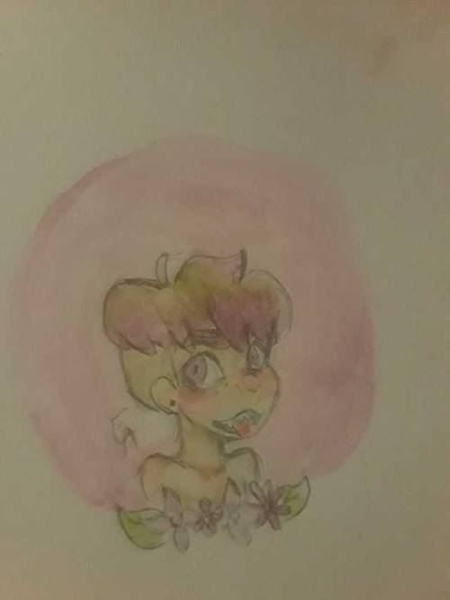 Just some Roman and Virgil watercolor doodles. They&rsquo;re sort of eh but flowers solve all pr