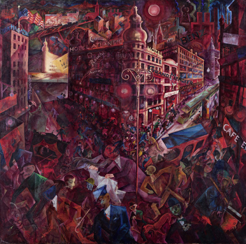 George Grosz - Metropolis, 1916-1917 