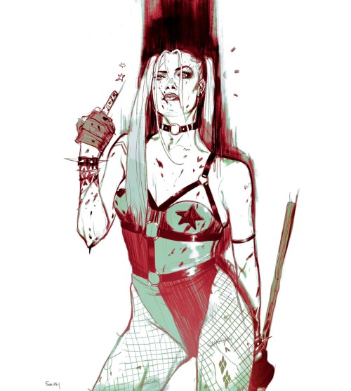 bear1na: Harley Quinn by Joshua Swaby *