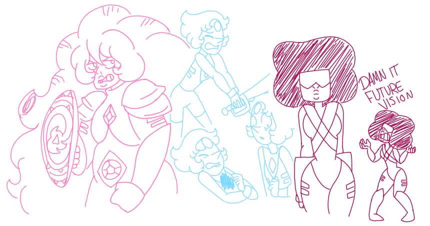 marasartstuff:  Juust a bunch of sketches based off of Rhinocio’s AMAZING and beautiful
