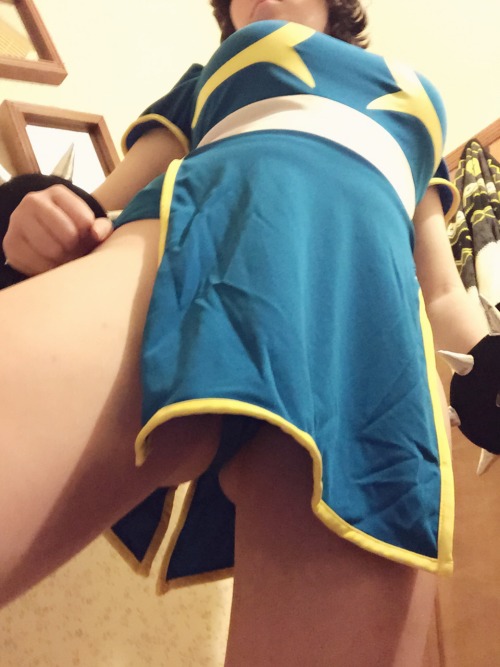 cavalier-renegade:  usatame:  I’m in love with this outfit ❤️ I’ve always loved Chun Li~ thanks to the gifter who got it in my wishlist selfie set deal ❤️ I can’t wait to wear it out :D  SHE’S SO SOFT    hnnng~<3 <3 <3