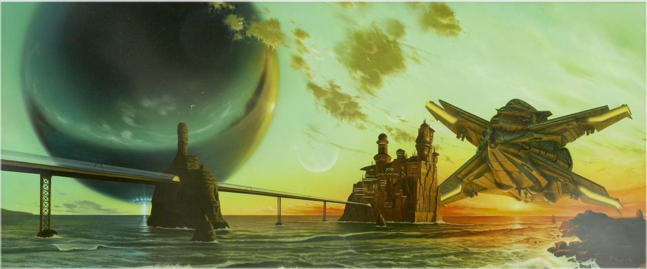 wunderkindof:  Paul Youll   I remember this image from the cover of an Ian Bank&rsquo;s&hellip;