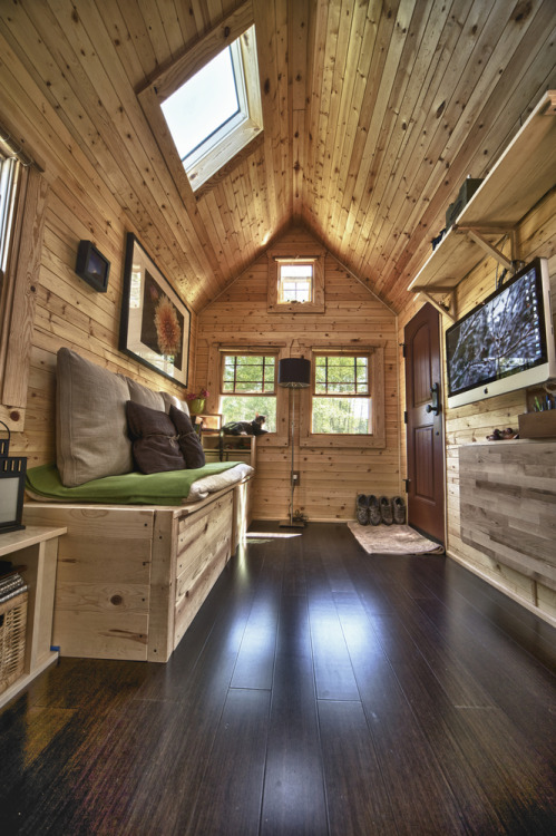 awkwardsituationist: chris and malissa tack 140-square-foot home near seattle
