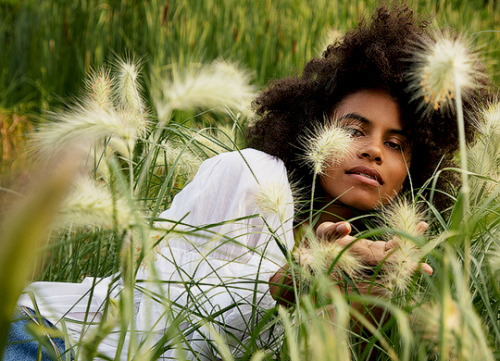 sparkling-lux:Zazie Beetz photographed for True Botanicals (2019)