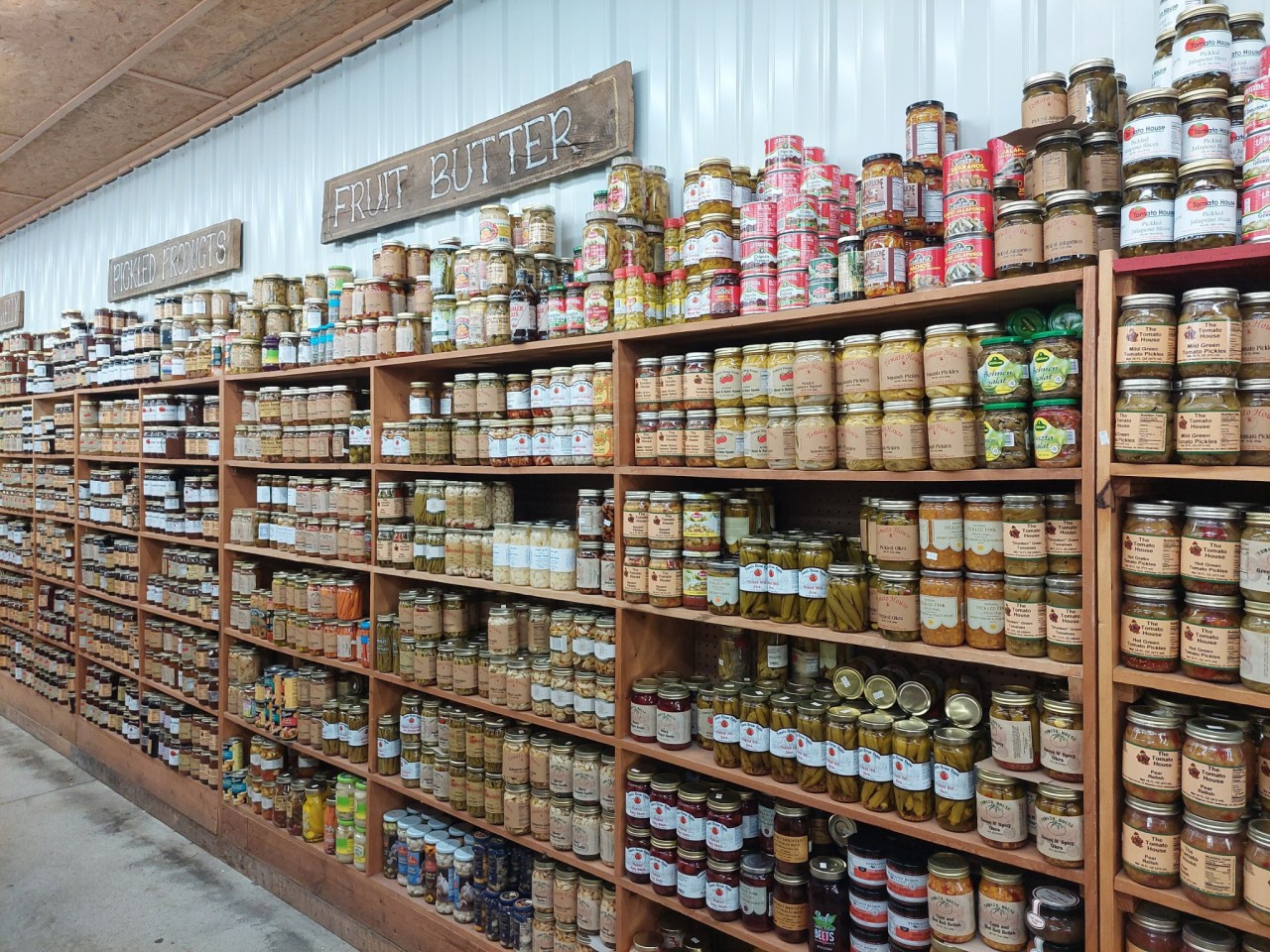 creekfiend:Hey. Dont be sad. Tomato House Dahlonega GA 90000 types of pickles relishes