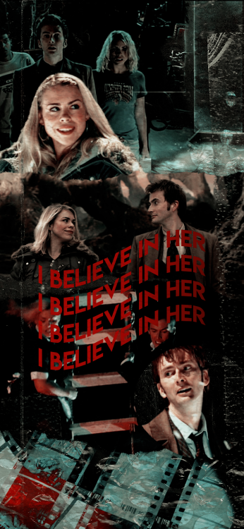 The Doctor/Rose Tyler lockscreen