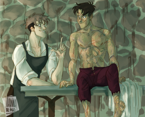 johannathemad:  a Frankenstein AU where the cutest freckled thing ever is created 