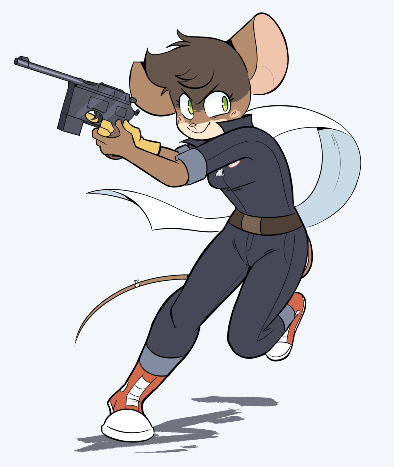beezii:  Mags! 🐭✌️✨Been a hot minute since I’ve drawn this dorky mouse…