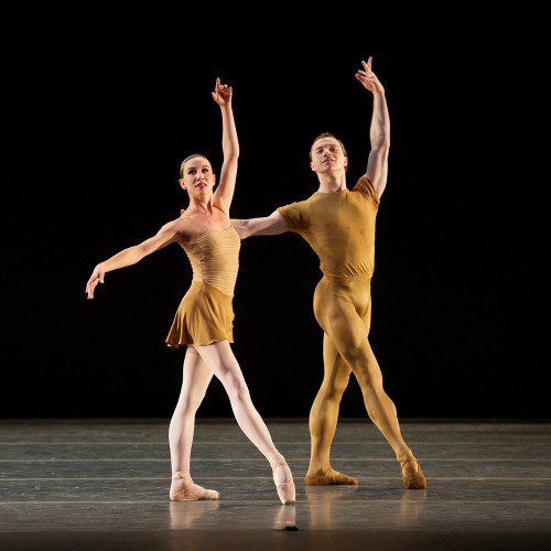 Isabella Boylston and Alban Lendorf in The Brahms-Haydn Variations, American Ballet Theatre, October