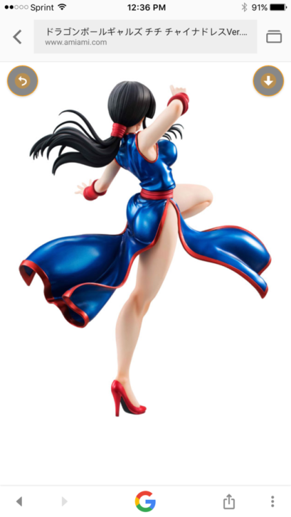 msdbzbabe:Chi Chi is up for pre order!! http://www.amiami.com/top/detail/detail?gcode=FIGURE-030742&page=top FINALLY!