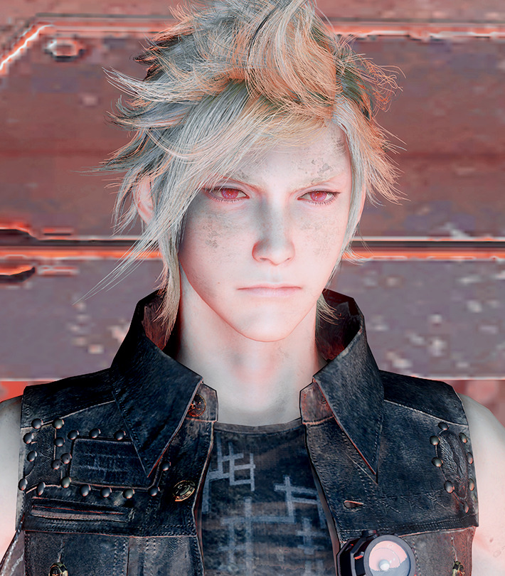shyglaive:  The day I took these, I was excited to see the lighting make Prompto’s