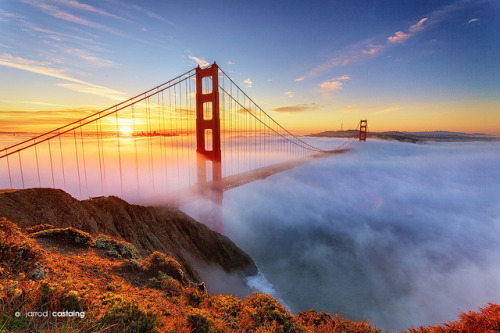 USA - California - Golden Gate Bridge by Jarrod Castaing on Flickr.