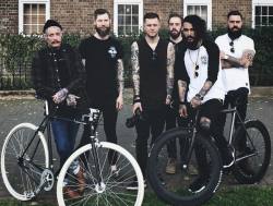 raggedick:  Squad up!   Straight off the plane in the U.K. and straight to the first shoot of the trip with these lovely chaps for @goodoldboyslifestyle by @morgantedd w/ @8ballbicycles @_nicky.t and @charlie_holmes 🙌🏾  So much handsome in one photo.