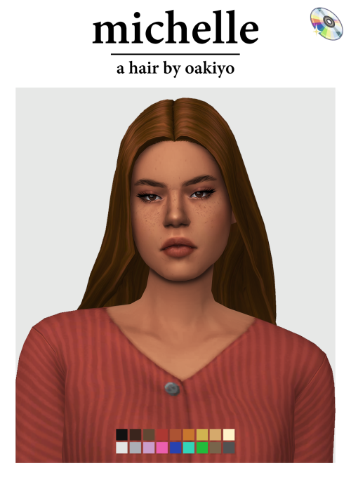 oakiyo:Michelle Haira simple mesh edit of that hair from eco lifestyle with the weird feather pins. 