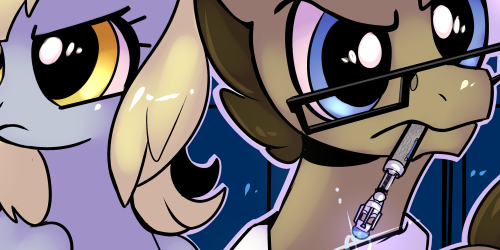 velexanesartblr:  Hey people! So.. I’m gonna be at Bronycon this year with my Hubby: Stranger Danger, and Siden! And we will be selling prints! So, if you’re going to be there, swing by booth #313 and say hello! c: We won’t bite~Scene might, he’ll