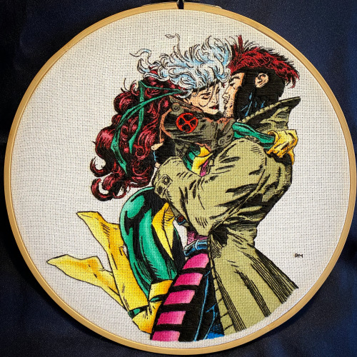 this post’s goal is not to collect and display all of my X-Men embroideries together, it is to get t